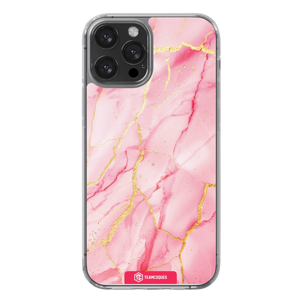 Coque design MARBRE 06 ROSE 2 - TEAMCOQUES