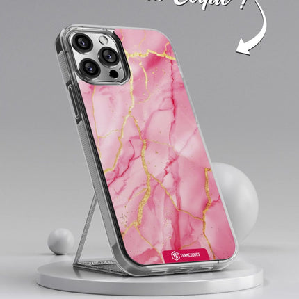Vidéo Coque design MARBRE 06 ROSE 2 - TEAMCOQUES