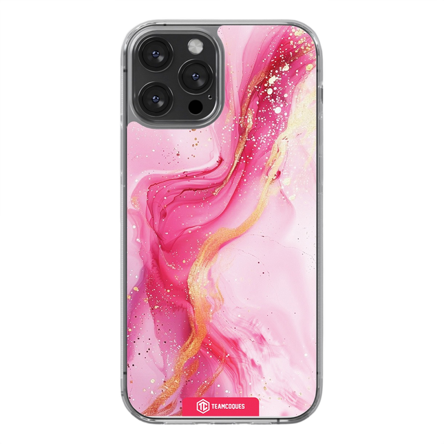 Coque design MARBRE 07 PAILLETTES 1 - TEAMCOQUES