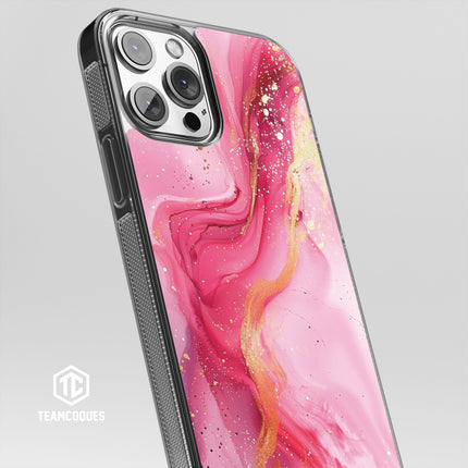 Coque design MARBRE 07 PAILLETTES 1 - TEAMCOQUES