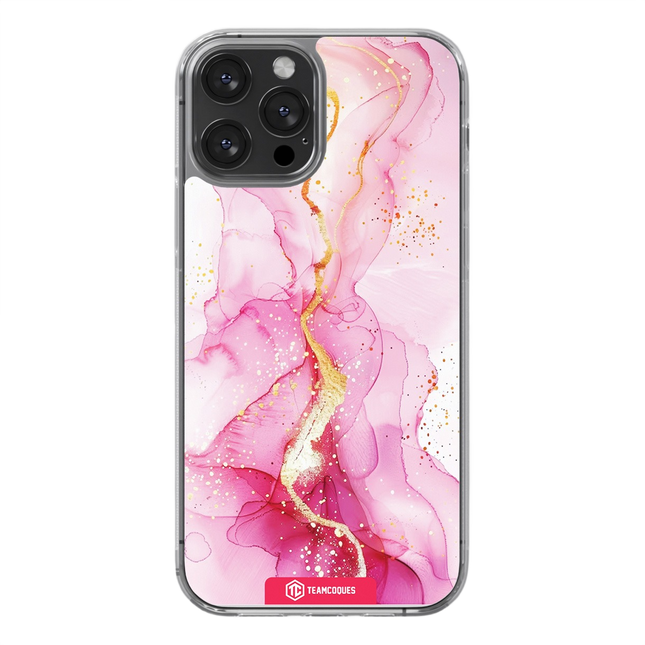 Coque design MARBRE 08 PAILLETTES 2 - TEAMCOQUES