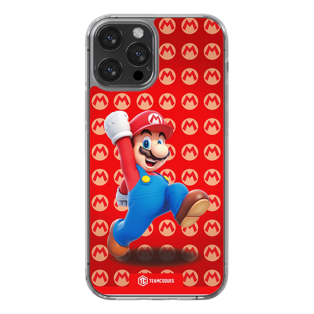 Coque design SUPER MARIO - MARIO - TEAMCOQUES