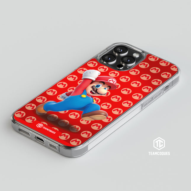 Coque design SUPER MARIO - MARIO - TEAMCOQUES