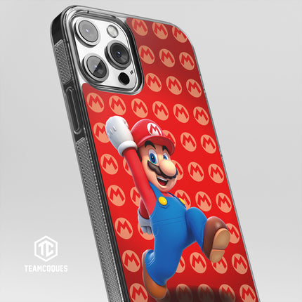 Coque design SUPER MARIO - MARIO - TEAMCOQUES