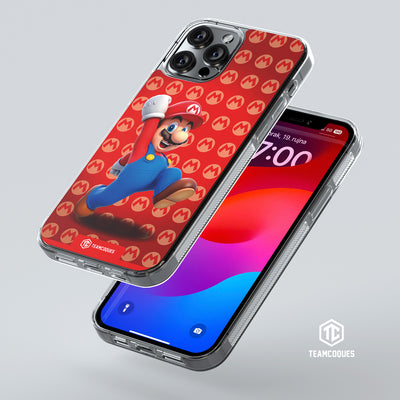 Coque design SUPER MARIO - MARIO - TEAMCOQUES