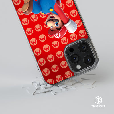 Coque design SUPER MARIO - MARIO - TEAMCOQUES