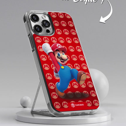 Vidéo Coque design SUPER MARIO - MARIO - TEAMCOQUES