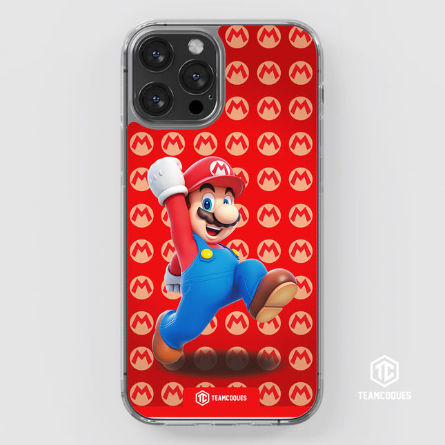 Coque design SUPER MARIO - MARIO - TEAMCOQUES