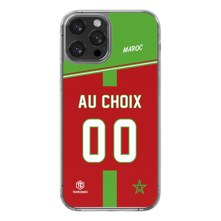 Coque foot MAROC personnalisable - TEAMCOQUES