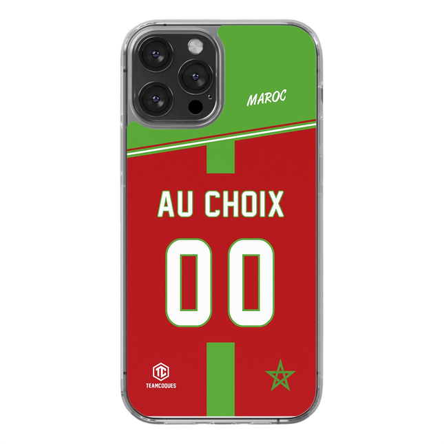Coque foot MAROC personnalisable - TEAMCOQUES