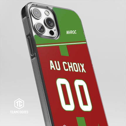 Coque foot MAROC personnalisable - TEAMCOQUES
