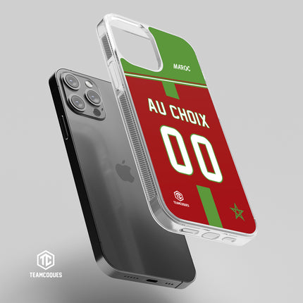 Coque foot MAROC personnalisable - TEAMCOQUES