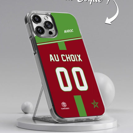 Vidéo Coque foot MAROC personnalisable - TEAMCOQUES