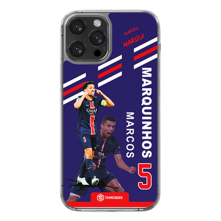 Coque joueur MARQUINHOS PARIS - TEAMCOQUES