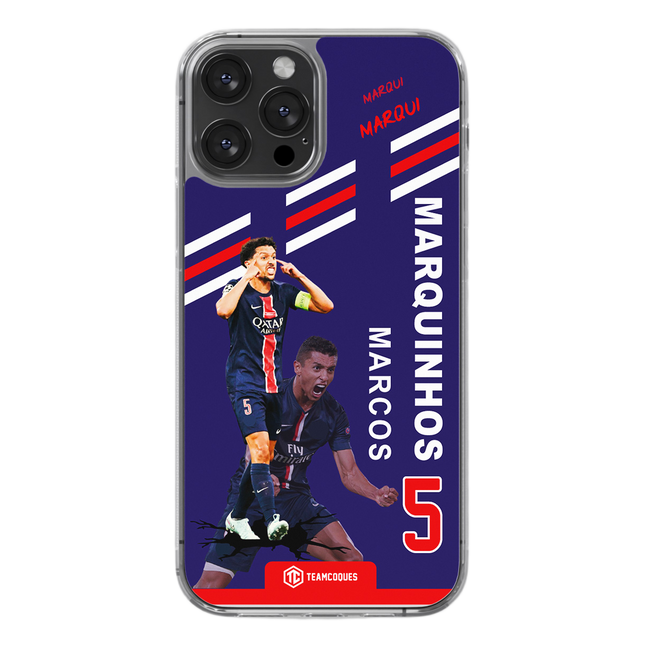 Coque joueur MARQUINHOS PARIS - TEAMCOQUES