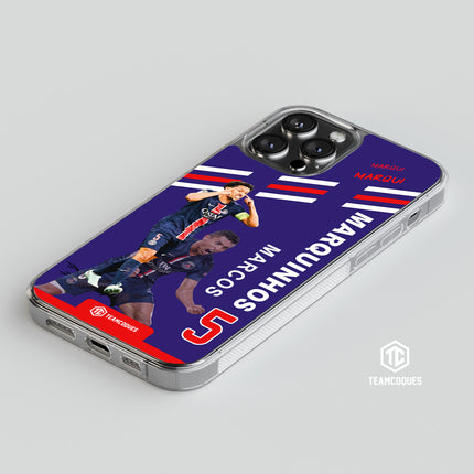 Coque joueur MARQUINHOS PARIS PSG - TEAMCOQUES