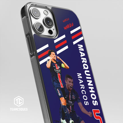 Coque joueur MARQUINHOS PARIS PSG - TEAMCOQUES