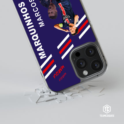 Coque joueur MARQUINHOS PARIS PSG - TEAMCOQUES