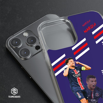 Coque joueur MARQUINHOS PARIS PSG - TEAMCOQUES