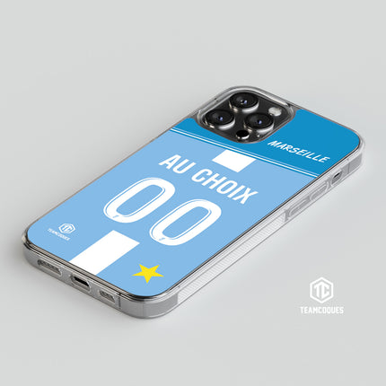 Coque foot MARSEILLE OM Extérieur personnalisable - TEAMCOQUES