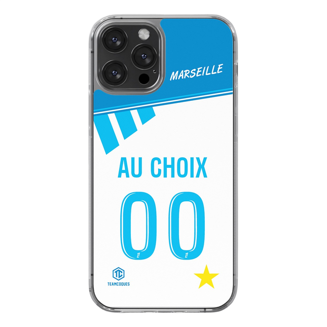 Coque foot MARSEILLE 1993 OM 93 personnalisable - TEAMCOQUES