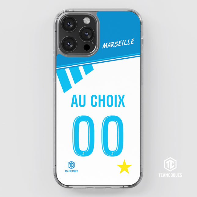Coque foot MARSEILLE 1993 OM 93 personnalisable - TEAMCOQUES