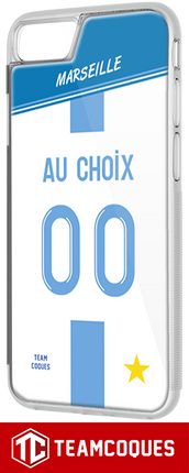 Coque foot MARSEILLE OM personnalisable - TEAMCOQUES