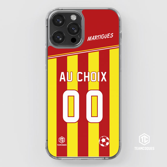 Coque foot MARTIGUES personnalisable - TEAMCOQUES