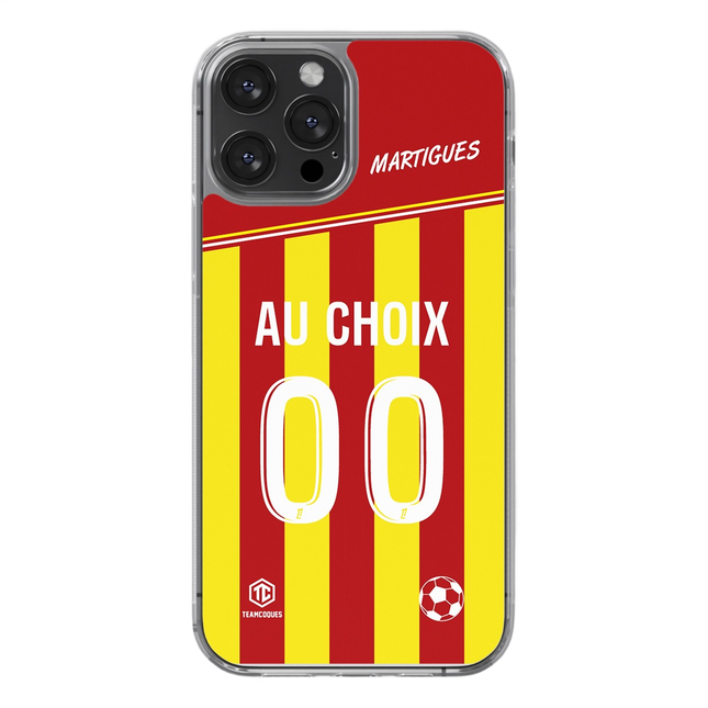 Coque foot MARTIGUES personnalisable - TEAMCOQUES