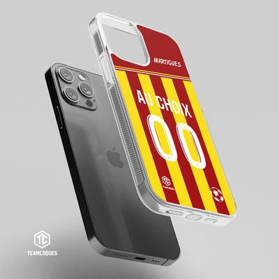 Coque foot MARTIGUES personnalisable - TEAMCOQUES