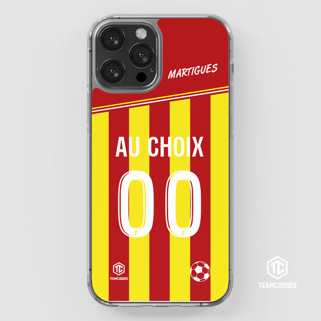 Coque foot MARTIGUES personnalisable - TEAMCOQUES