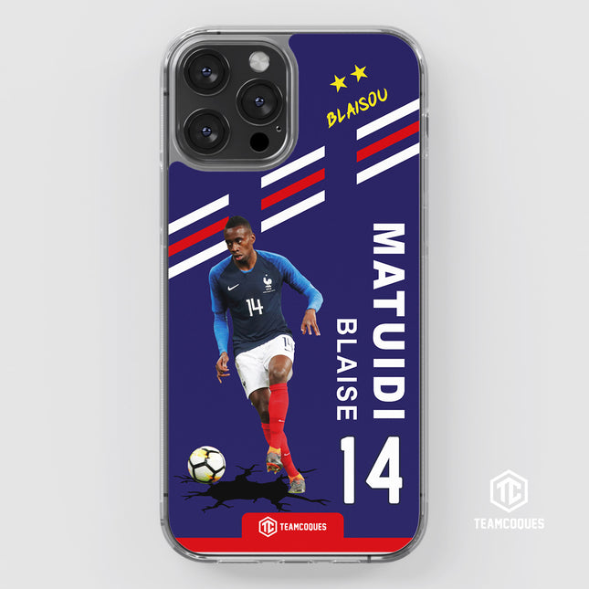 Coque joueur BLAISE MATUIDI EQUIPE DE FRANCE EDF - TEAMCOQUES