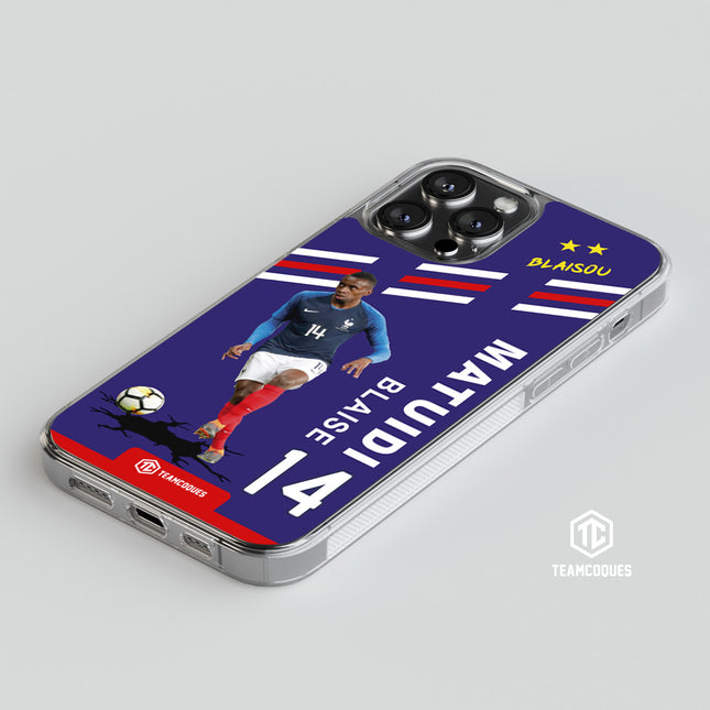 Coque joueur BLAISE MATUIDI EQUIPE DE FRANCE EDF - TEAMCOQUES