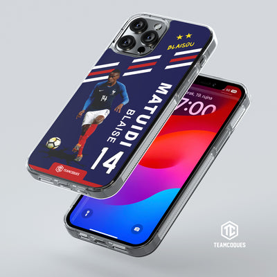 Coque joueur BLAISE MATUIDI EQUIPE DE FRANCE EDF - TEAMCOQUES