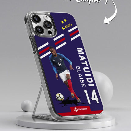 Vidéo Coque joueur BLAISE MATUIDI EQUIPE DE FRANCE EDF - TEAMCOQUES