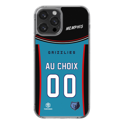 Coque basket NBA MEMPHIS GRIZZLIES personnalisable - TEAMCOQUES