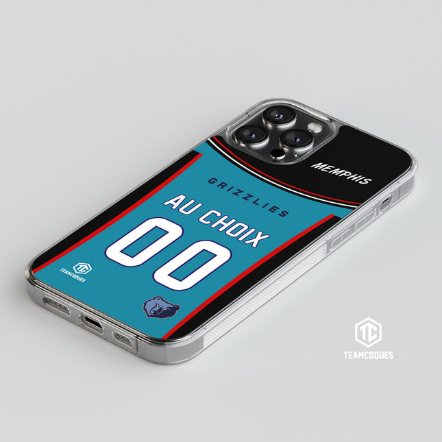Coque basket NBA MEMPHIS GRIZZLIES personnalisable - TEAMCOQUES