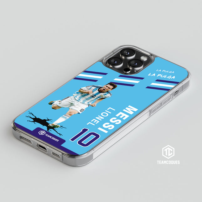 Coque joueur LIONEL LEO MESSI ARGENTINE 1 - TEAMCOQUES