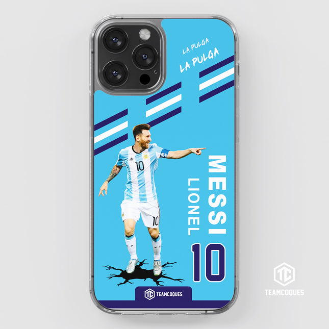 Coque joueur LIONEL LEO MESSI ARGENTINE 2 - TEAMCOQUES