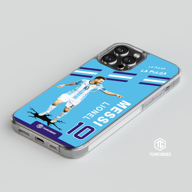 Coque joueur LIONEL LEO MESSI ARGENTINE 2 - TEAMCOQUES