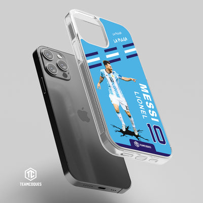 Coque joueur LIONEL LEO MESSI ARGENTINE 2 - TEAMCOQUES