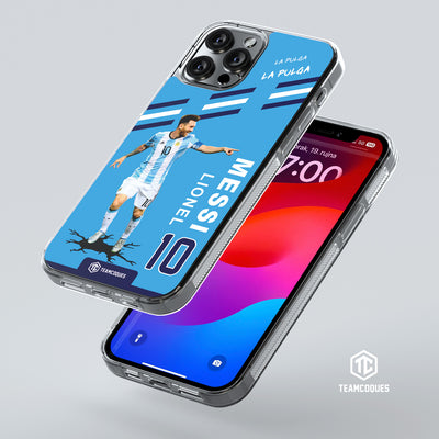 Coque joueur LIONEL LEO MESSI ARGENTINE 2 - TEAMCOQUES