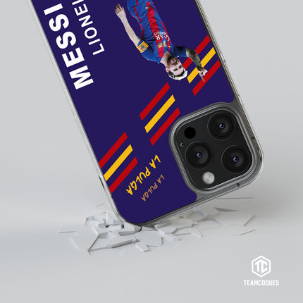 Coque joueur LIONEL LEO MESSI BARCELONE BARÇA - TEAMCOQUES