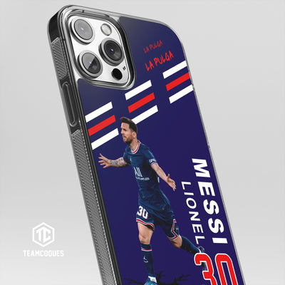 Coque joueur LIONEL LEO MESSI PARIS - TEAMCOQUES