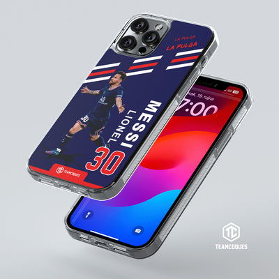 Coque joueur LIONEL LEO MESSI PARIS - TEAMCOQUES