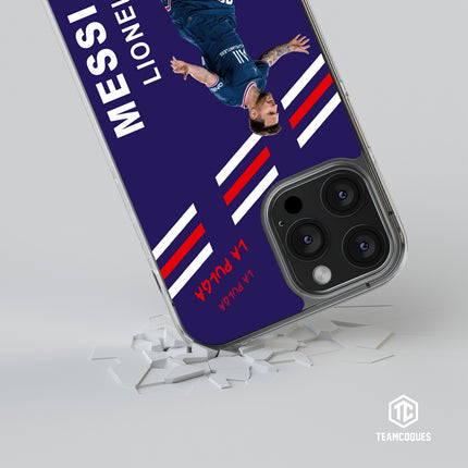 Coque joueur LIONEL LEO MESSI PARIS - TEAMCOQUES