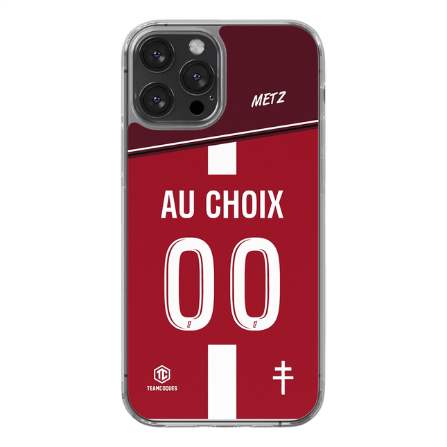 Coque foot METZ personnalisable - TEAMCOQUES