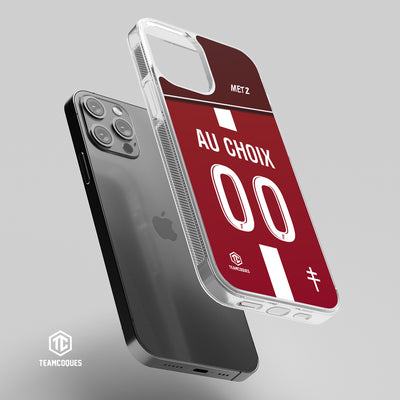 Coque foot METZ personnalisable - TEAMCOQUES