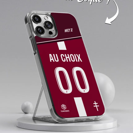 Vidéo Coque foot METZ personnalisable - TEAMCOQUES