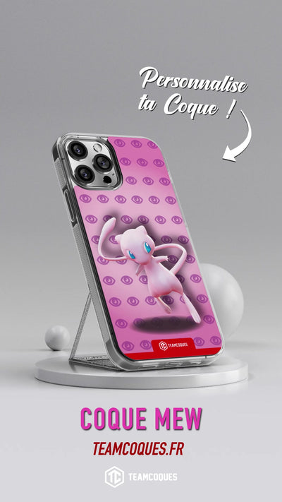 Vidéo Coque design POKÉMON - MEW - TEAMCOQUES
